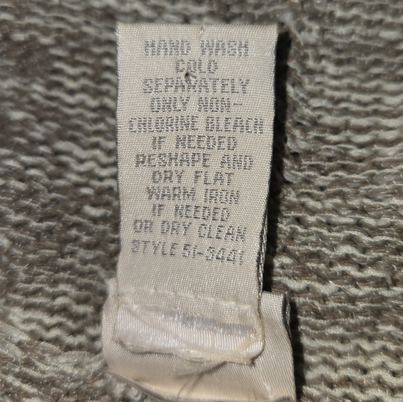 J. Jill Taupe Long Sweater Size XS Silk Blend - Picture 7 of 9